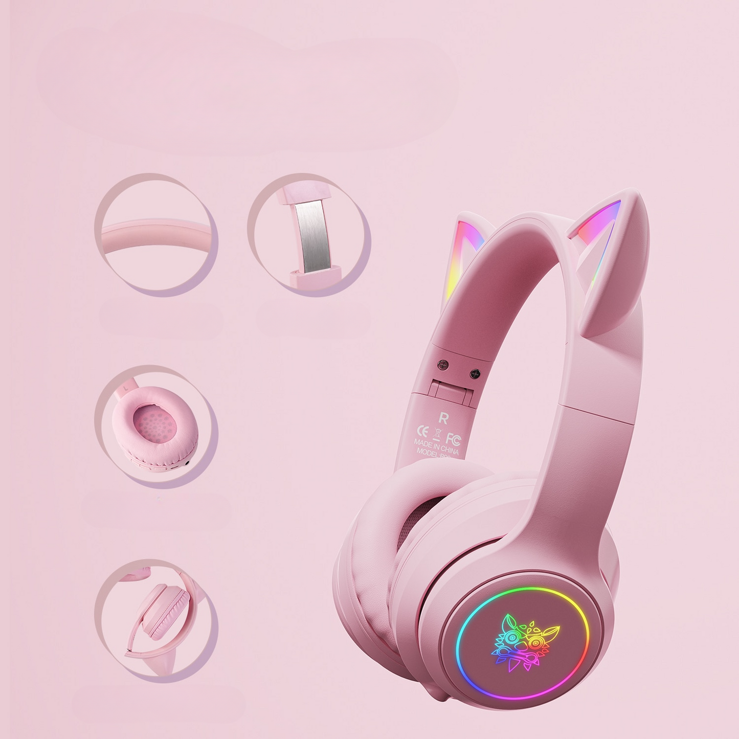 Cuffie Gatto RGB B90